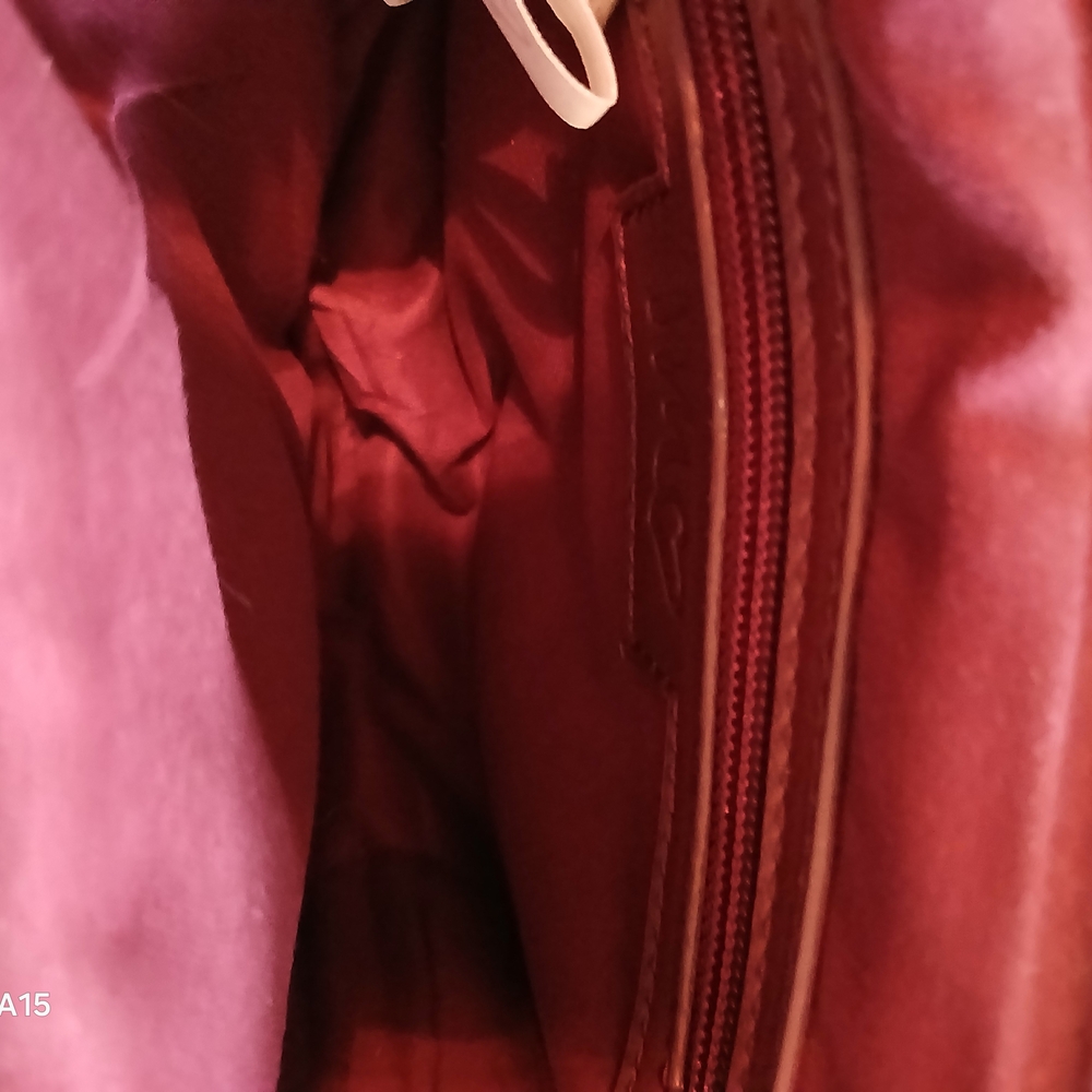 Red Zip-Up Bag
